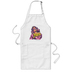 Personalised Retro Mama Pop Art (6) Long Apron