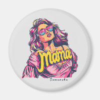Personalised Retro Mama Pop Art (6)
