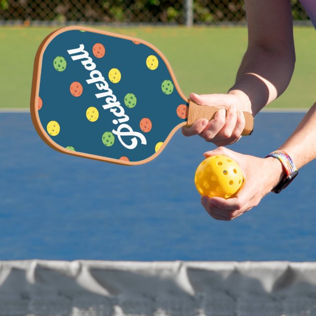 Personalised Retro Pickleball Paddle (Insitu)