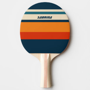 Personalised Retro  Ping Pong Paddle