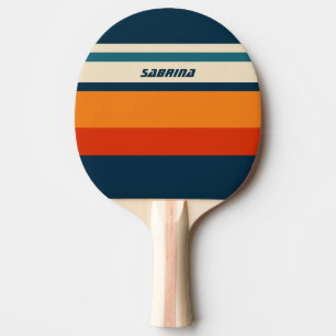 Personalised Retro  Ping Pong Paddle