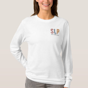 Personalised Retro SLP Speech Pathologist  T-Shirt