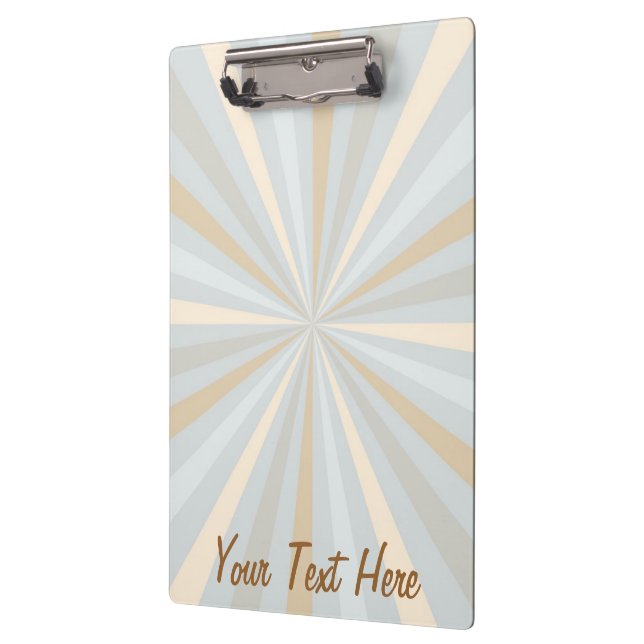 Personalised Retro Vintage Spinning Wheel Clipboard (Left)