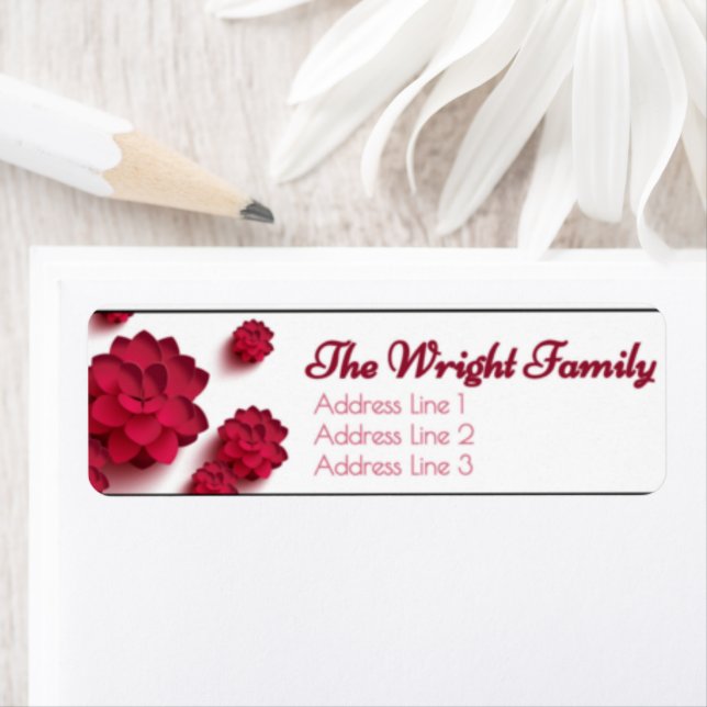 Personalised Return Address Label (Insitu)