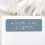 Personalised Return Address Labels<br><div class="desc">Elegant personalised return address labels for your invitation envelopes.</div>