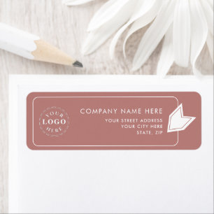 Personalised Return Address Labels - Add Your Text