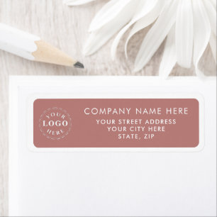 Personalised Return Address Labels - Add Your Text