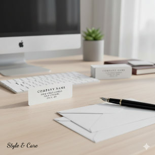 Personalised Return Address Labels - Add Your Text