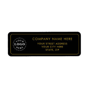 Personalised Return Address Labels - Add Your Text