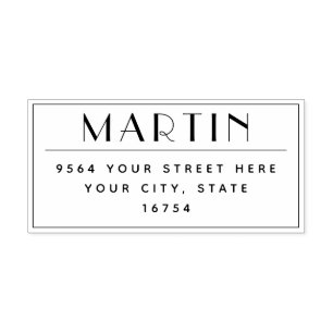 Personalised Return Address Self Ink Stamp