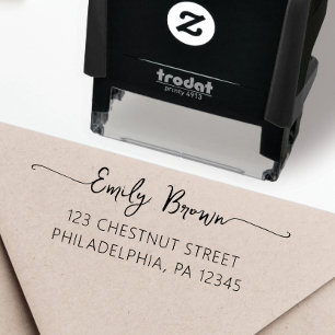 Personalised Return Address Self-Inking Stamp
