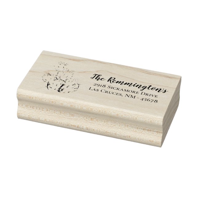 Personalised Return Address Stamp Boho Llama Bohem (Stamp)