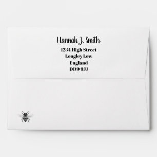 Personalised Return Envelopes - The Honeybee Jar