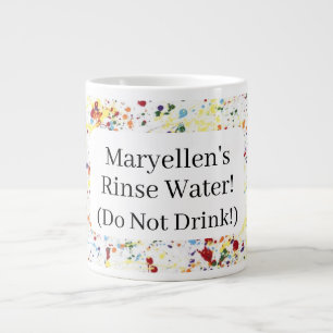 Personalised "Rinse Water" Mug for artists