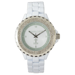 Personalised RN Medical Symbol Nurse Graduation Watch