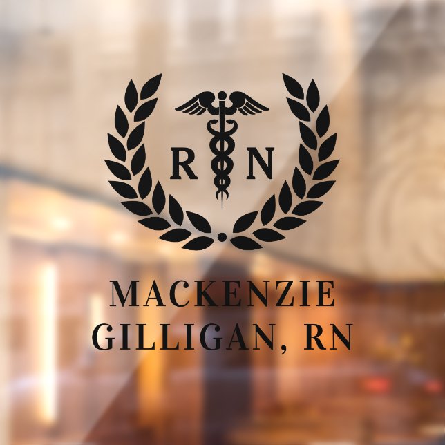 Personalised RN Nursing School Graduation Elegant (Sheet 2)