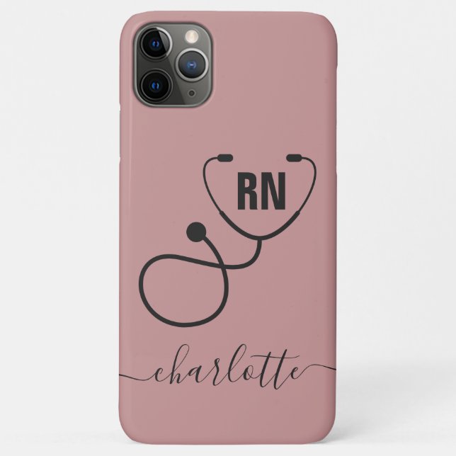 Personalised RN Registered Nurse Graduation Case-Mate iPhone Case (Back)
