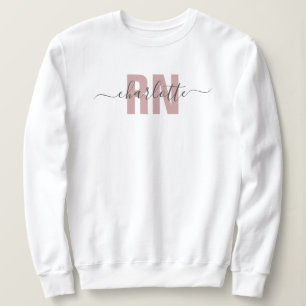 Personalised RN Registered Nurse Graduation Gifts Sweatshirt