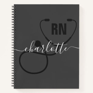 Personalised RN Registered Nurse Graduation Notebook
