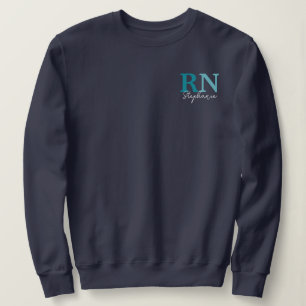 Personalised RN Registered Nurse Graduation Sweatshirt