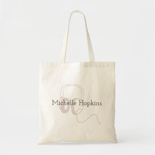 Personalised Rock Band for musician, guitarist Tote Bag