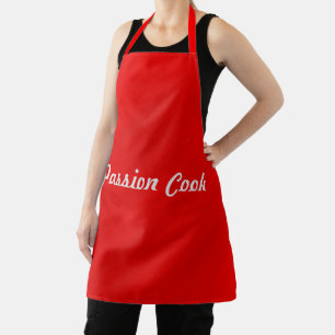 Personalised Rocking Red Apron