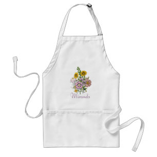 Personalised Rockroses Apron