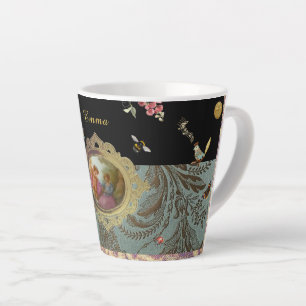 Personalised Rococo Latte Mug