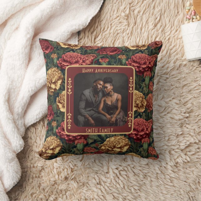 Personalised Romantic Marriage Throw Pillow  (Blanket)