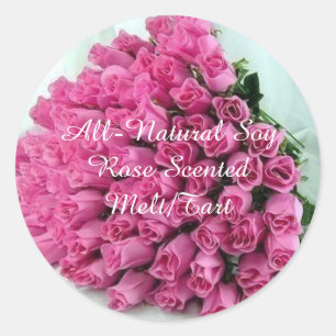 Personalised Rose Stickers