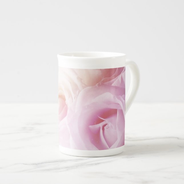Personalised Rose Wedding Mug Template (Front Right)