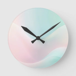 Personalised Round Clock