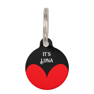 Personalised Round Pet ID Tag