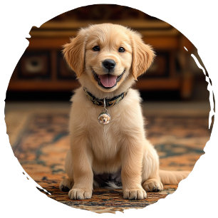 Personalised Round Pet Tag
