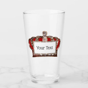 Personalised “Royal Crown” Glass
