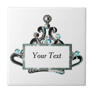 Personalised Royal Tiara Tile