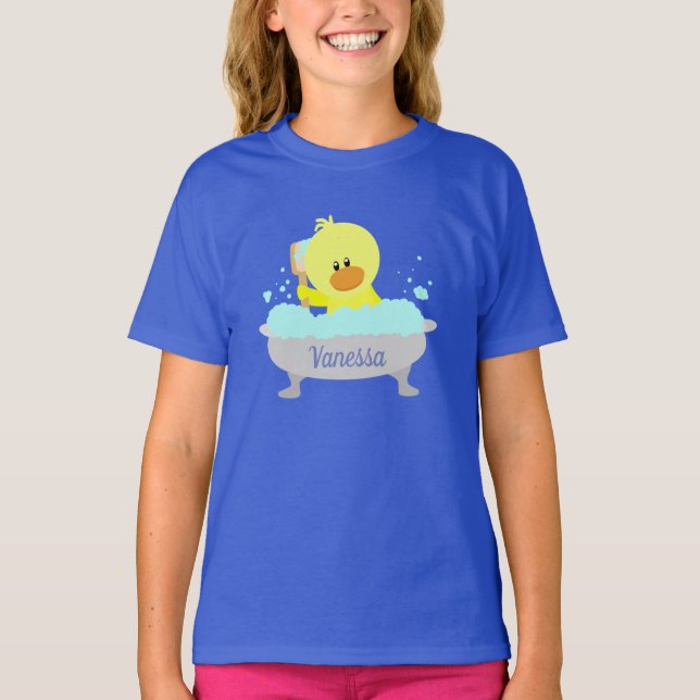 Personalised Rubber Ducky Shirt (Front)