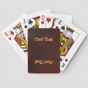 Personalised Rust Art Cool Fun Unique  Playing Cards