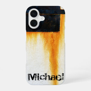 Personalised - Rusted Bar Wall iPhone 16 Case