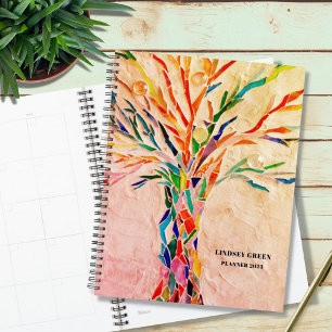 Personalised Rustic Tree Planner