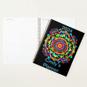 Personalised Sacred Geometry Mandala. Planner