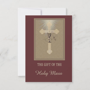 Personalised Sacred Heart Catholic Mass Offering