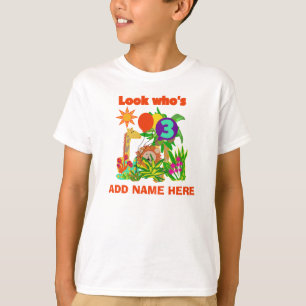 Personalised Safari 3rd Birthday Tshirt