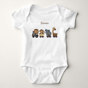 Personalised Safari Express Train Shirt