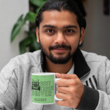 Personalised Sage Best Truck Driver Carrier Mug