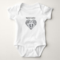 Personalised Sagittarius Baby Bodysuit