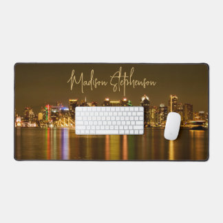Personalised San Diego Desk Mat