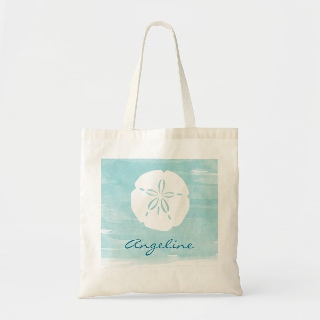 Personalised Sand Dollar Bridesmaid Tote (Front)