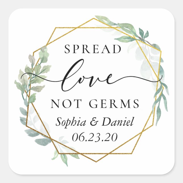 Personalised Sanitizer Labels (Front)