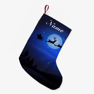 Personalised Santa Christmas Stocking Custom Name